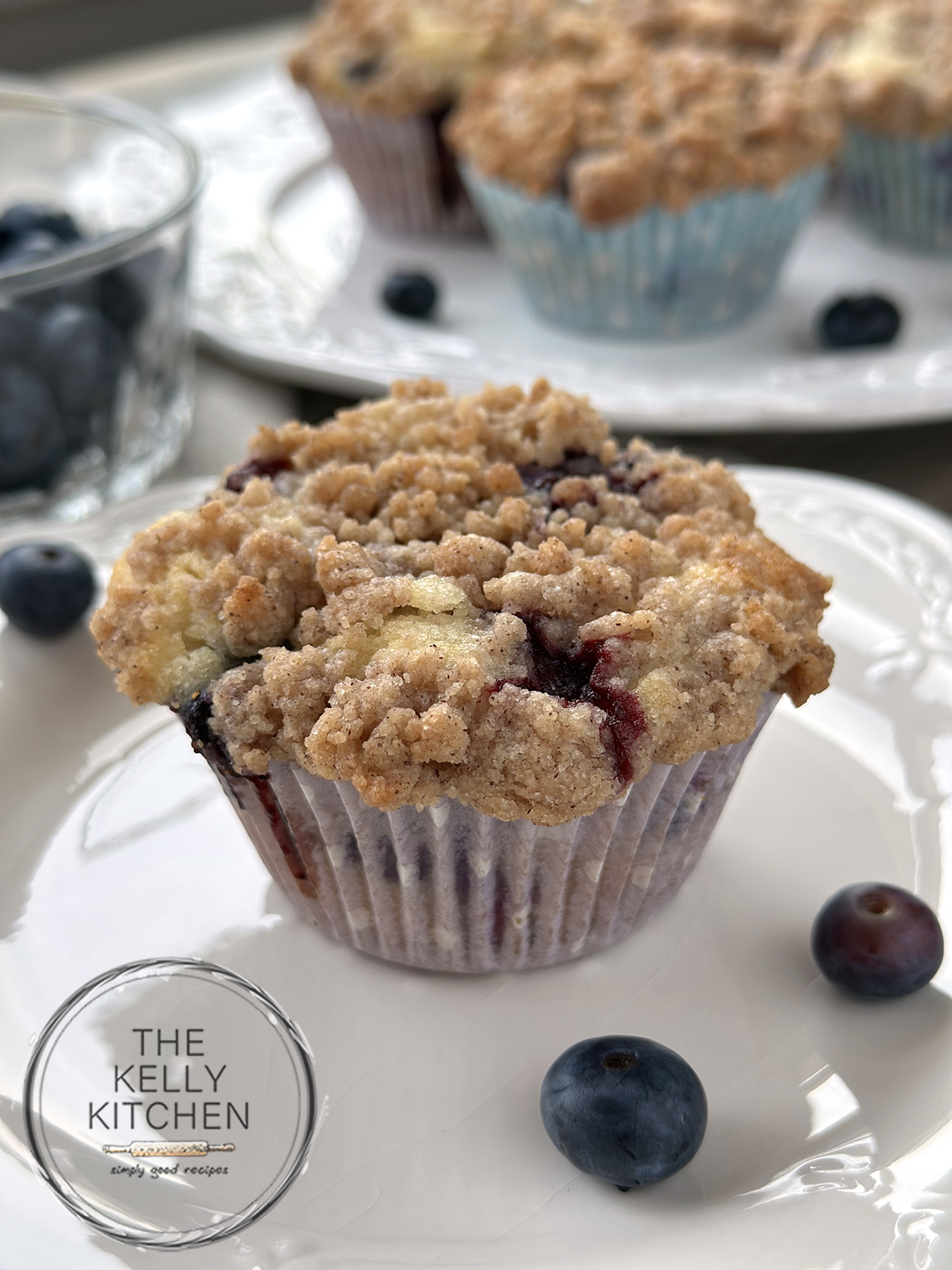 Blueberry Streusel Muffins – Mess in the Kitchen