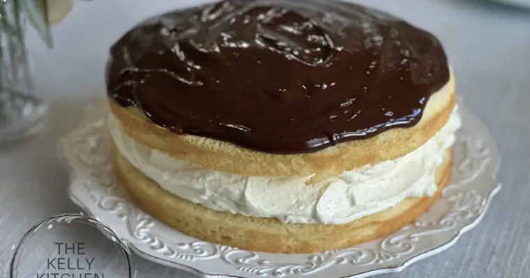Quick Boston Cream Pie